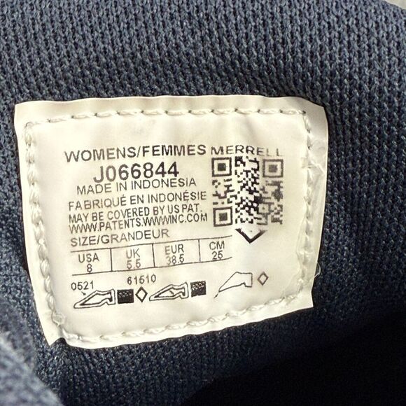 Merrell Shoes Womens 8 Antora 2 Black Athletic Trail Running Sneakers J066844 - Picture 9 of 9